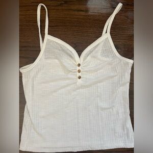 White/Beige tank top